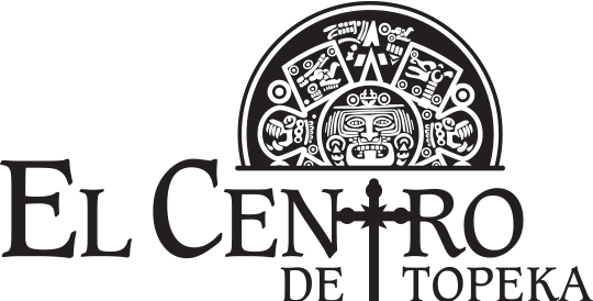 El Centro of Topeka Logo, All Black